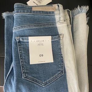 Cello flare jeans with side stripe